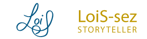 Lois-Sez Storyteller logo